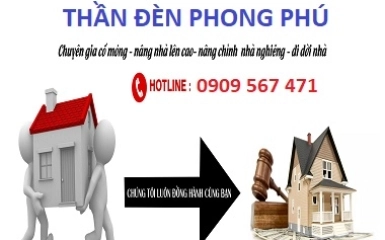 Tổng quát về quá trình nâng nhà lên cao và di dời nhà